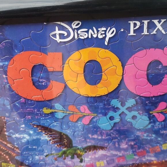 Large Framed Disney "COCO" Picture Puzzle - Picture 7 of 7